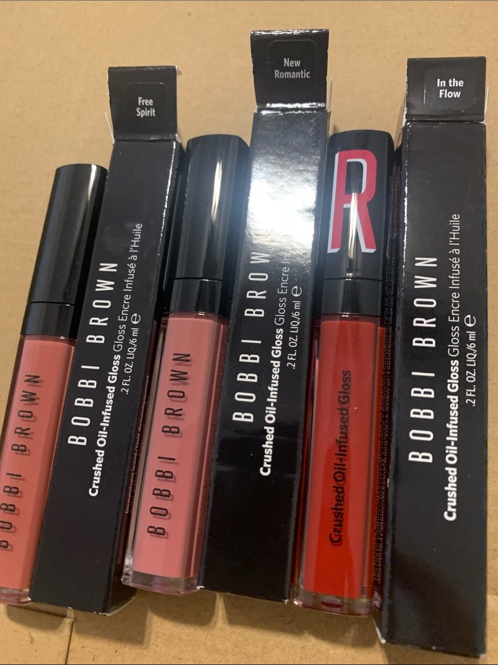 Bobbi Brown Crushed Oil-Infused Gloss Trio — Pink, Coral & Red